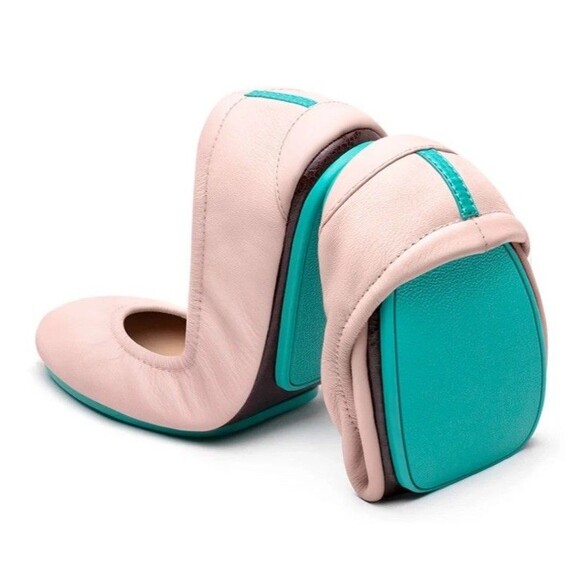 Tieks by Gavrieli Travel Foldable BALLERINA Pink Ballet Flat Size 7 - Picture 1 of 8